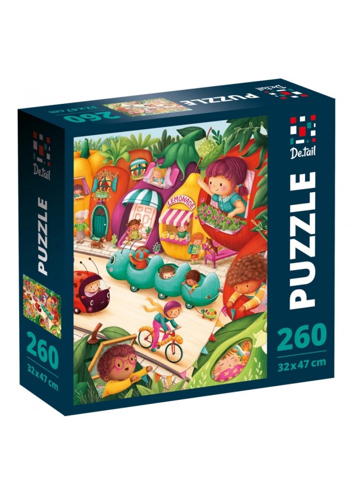 Пазли "Лісове містечко" 260 деталей DT200-06 - VLADI TOYS