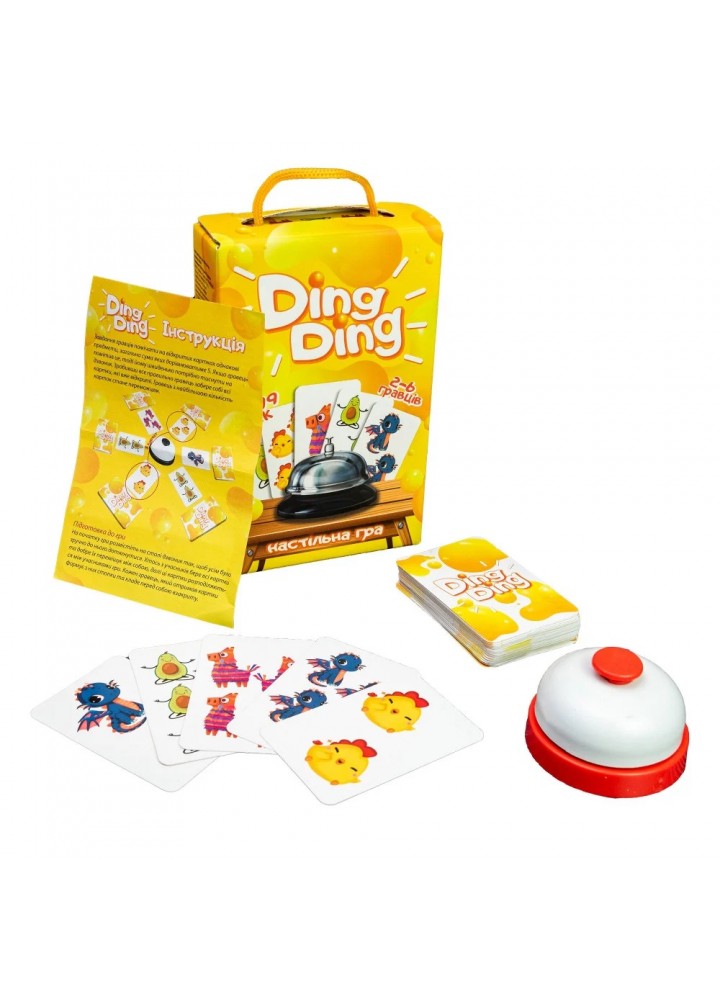 Настільна гра Strateg "Ding ding" (30324)