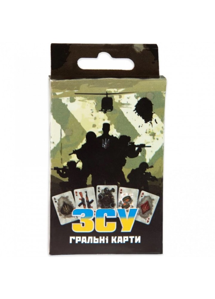 Настільна гра Strateg ЗСУ карткова (30287)