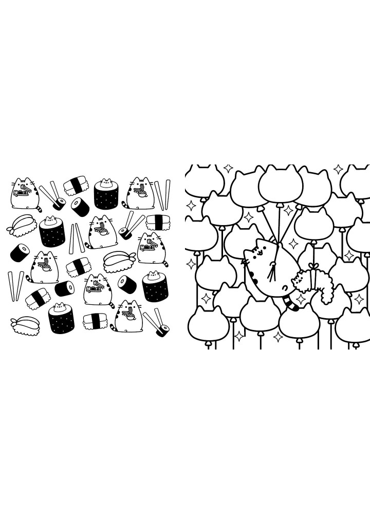 Розмальовка Pusheen - АРТБУКС (123950)