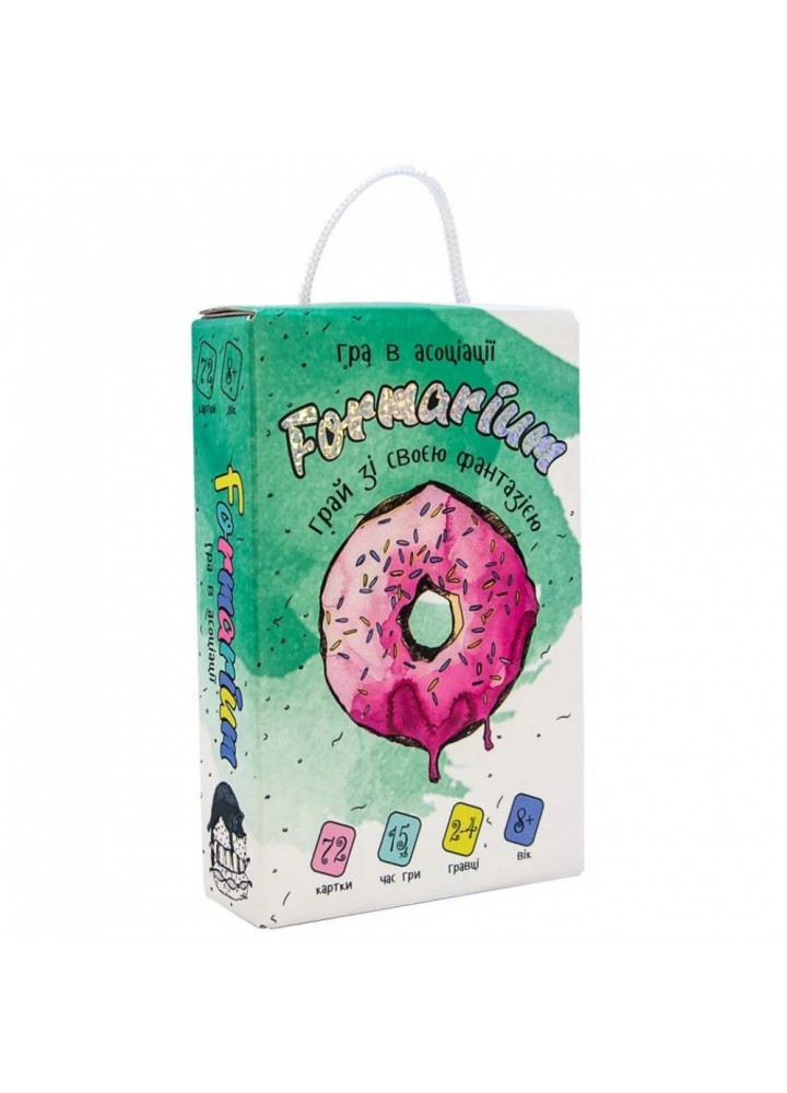 Настільна гра Strateg "Formarium" карткова гра в асоціації (30851)