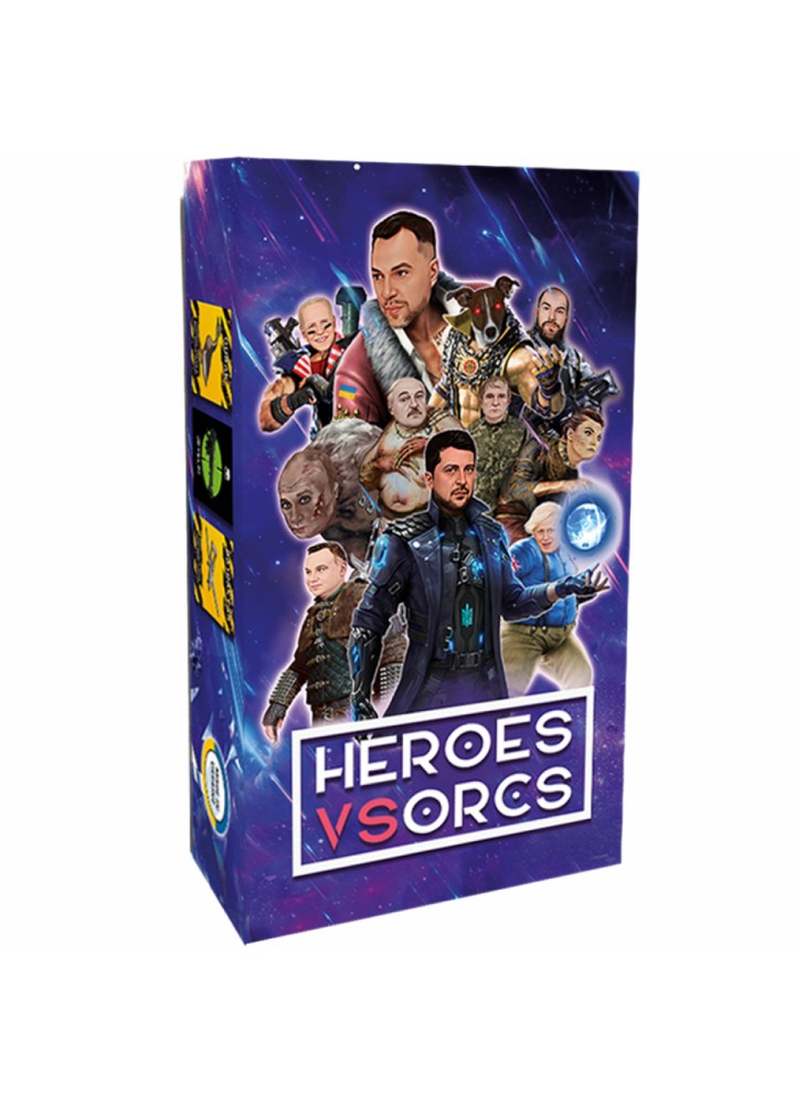 Настільна гра "Герої проти орків – Heroes vs orcs" (010236) - FLIXPLAY