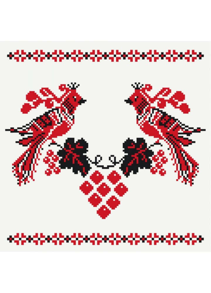 Картина за номерами ArtCraft 30х30 см "Весільний орнамент" 13037-AC