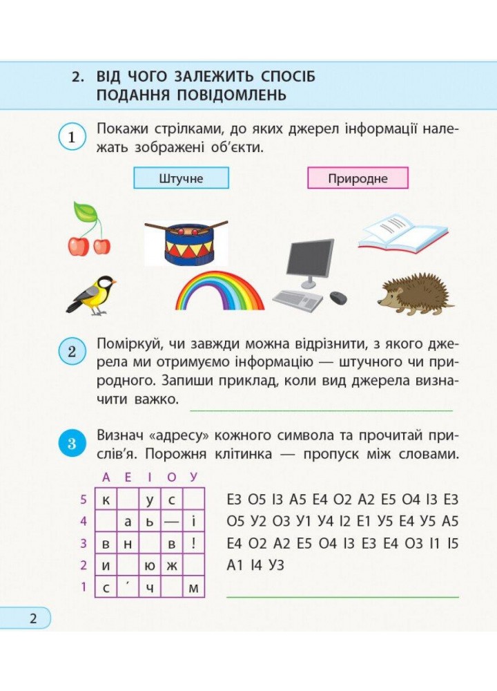 Інформатика, 2 кл., Робочий зошит (до підруч. Большакової) - Большакова І.О. - РАНОК (123750)
