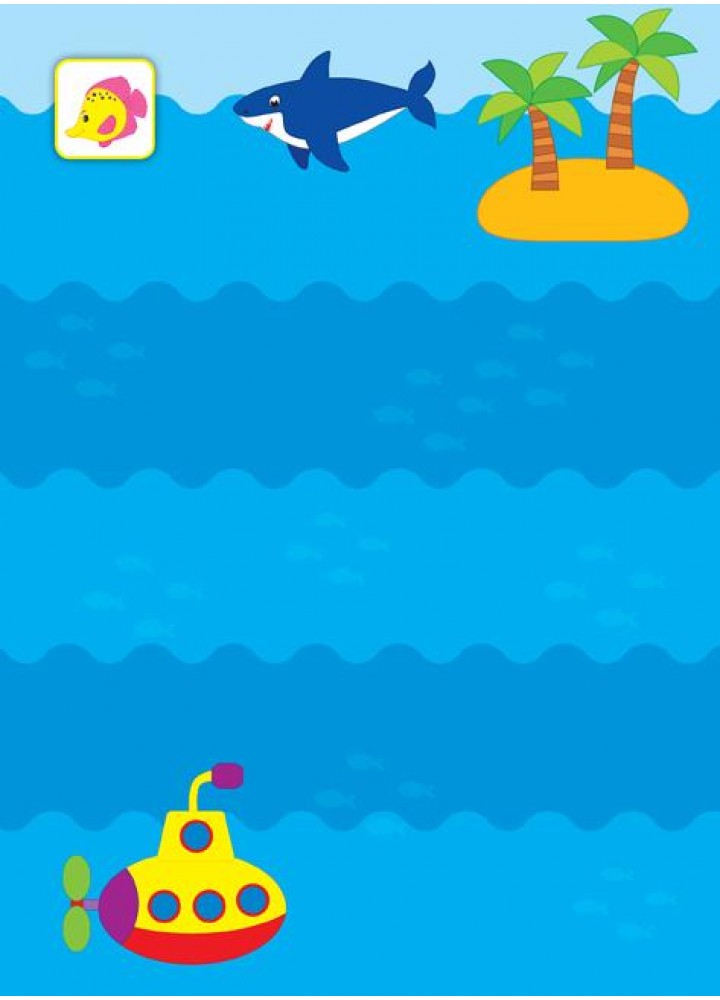 Перші наліпки. Хлюп-хлюп! У морі - Смирнова К. В. - УЛА (106922) Перші наліпки. Хлюп-хлюп! У морі - Смирнова К. В. - УЛА (106922)