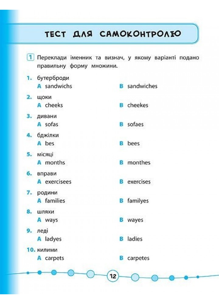 Я відмінник! Англійська мова. Тести. 1 клас - Чіміріс Ю. В. - УЛА (104182)