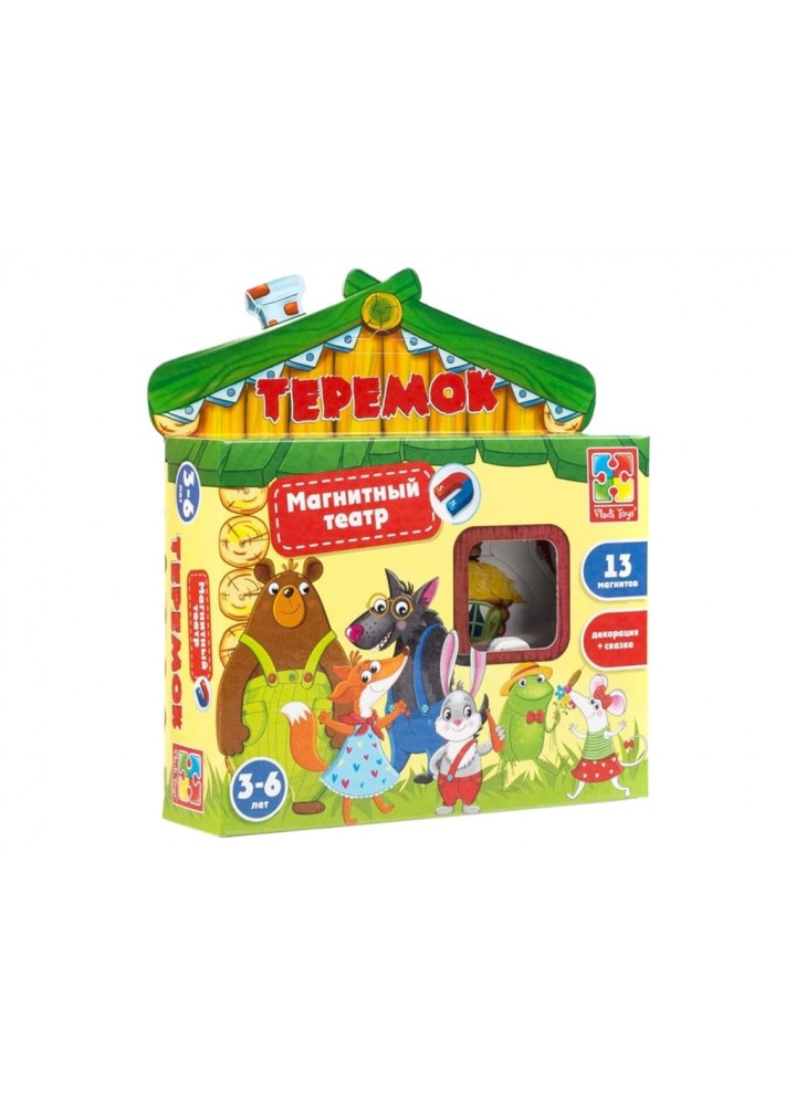 Магнитный театр Теремок (рус.) VT3206-08 / VLADI TOYS