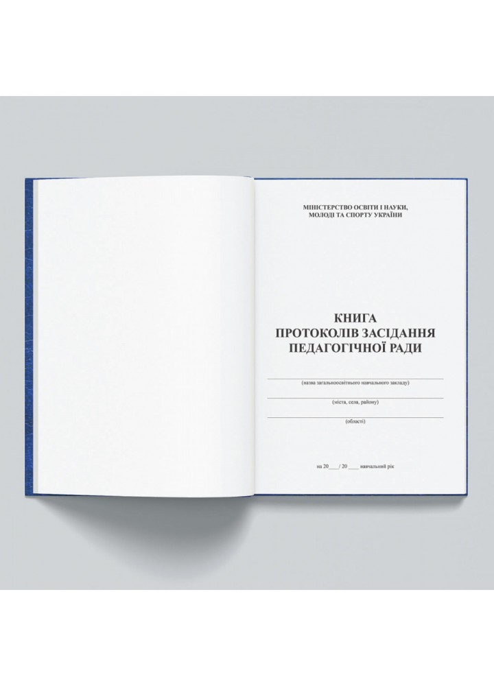 Книга протоколів засідання педагогічної ради (237449)