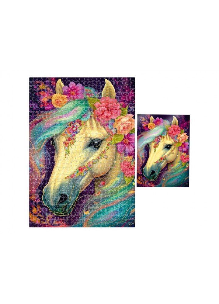 Пазли "Перлина квітів" 1000 деталей DT1000-12 - VLADI TOYS