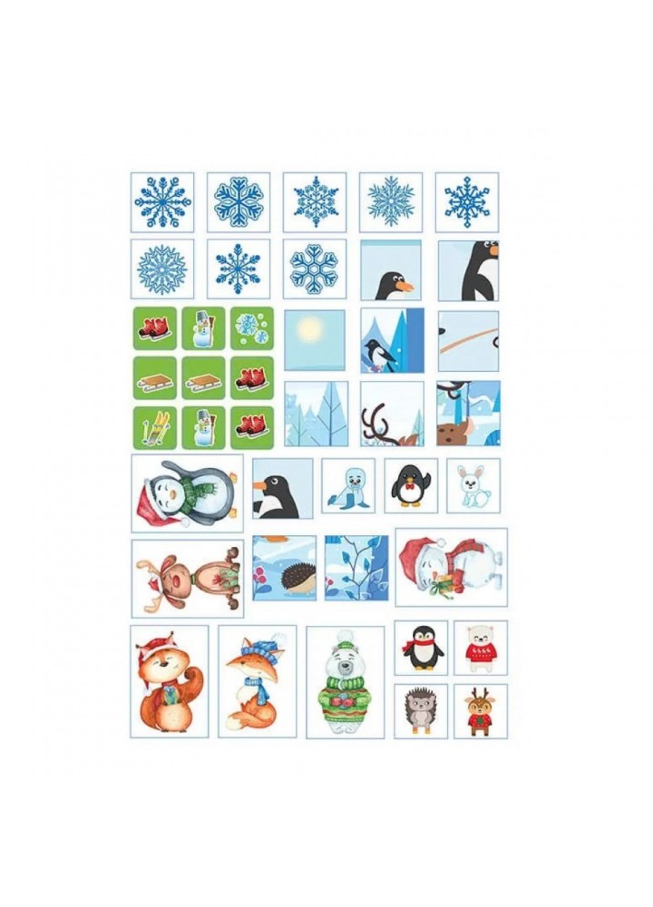 Christmas sticker book. Зимові розваги. Гуменна Л. 9789669890351