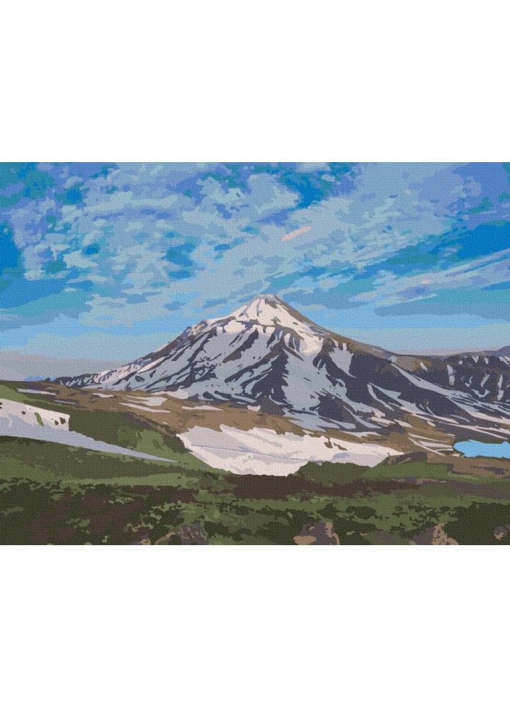 Картина за номерами ArtCraft 40х50 см "Вулкан Ліканкабур. Чилі" 10529-AC