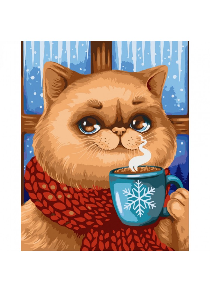 Картина за номерами ArtCraft 40х50 см "Зимовий аромат" by Polina Skurykhina 11531-AC