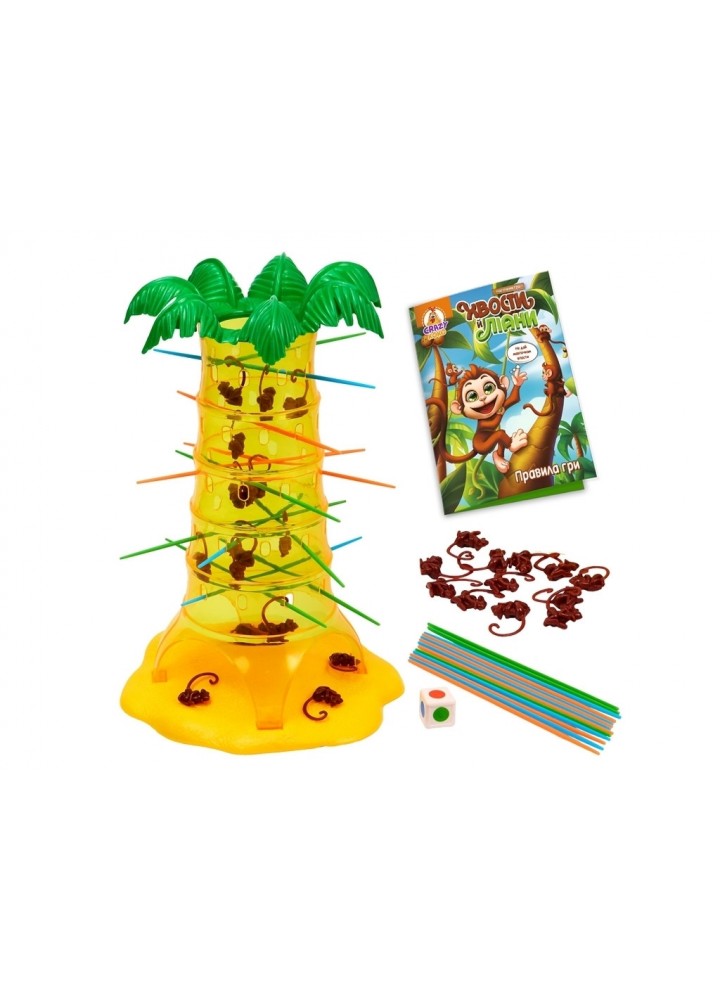 Гра настільна розважальна. Хвости й ліани. VT8055-39 - VLADI TOYS
