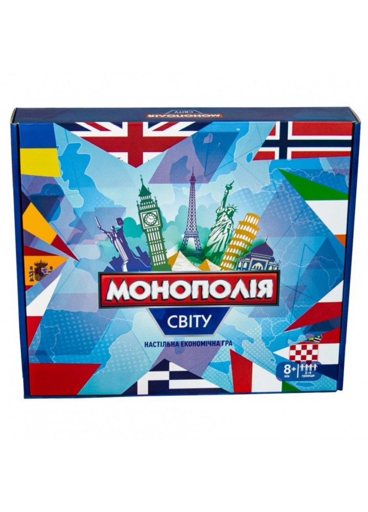 Настільна гра Strateg Економіка світова монополія (7007)