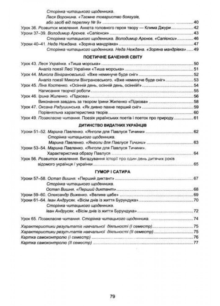 Українська література, 6 кл. НУШ, Зошит для робіт - Дячок С.О. - АСТОН