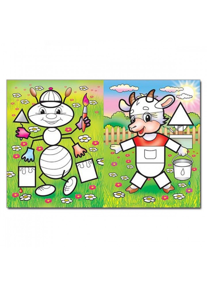 Мозаїка для малюків з наліпками. Їжачок. 9786175363744