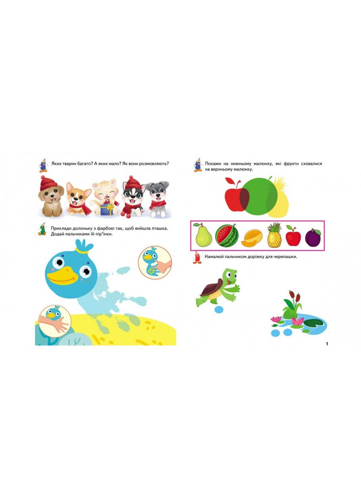 Розвивальні прописи + завдання. Єнот. 2-3 років. - ПЕГАС