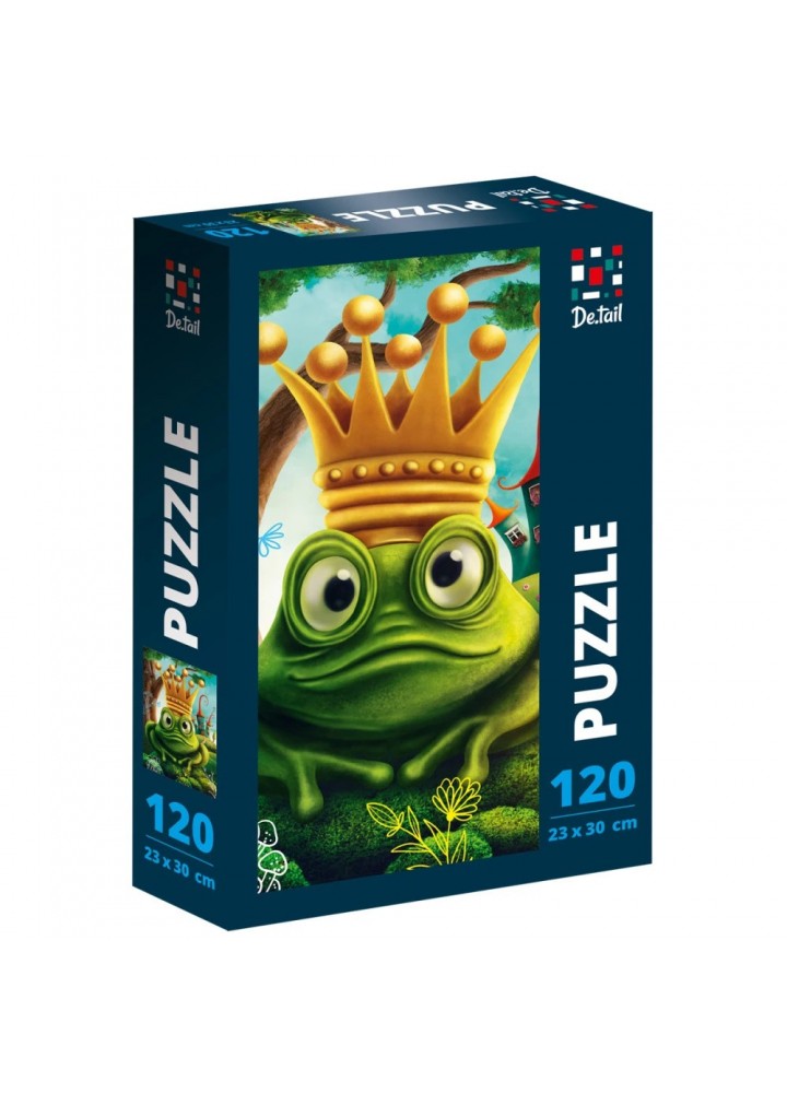 Пазли "Принц-жаба" 120 деталей DT100-12 - VLADI TOYS