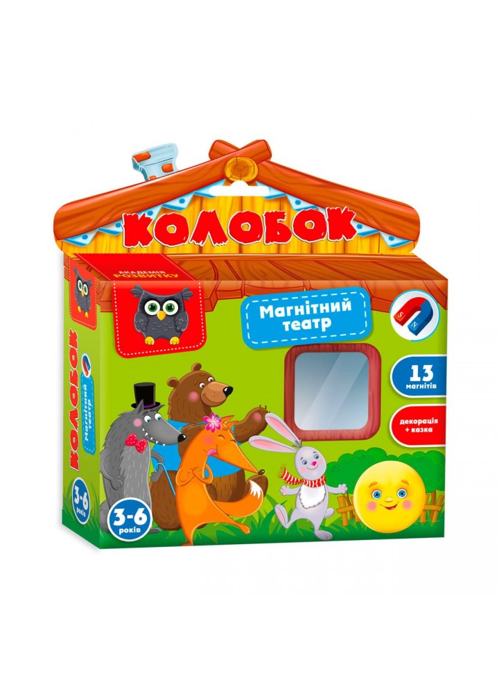 Магнітний театр "Колобок" VT3206-30 / VLADI TOYS