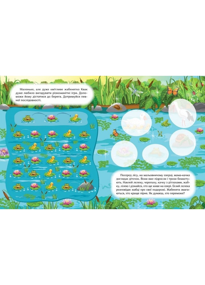 Наклей і дізнайся Літо в лісі - Шипарьова О.В. - ТОРСІНГ (105025)