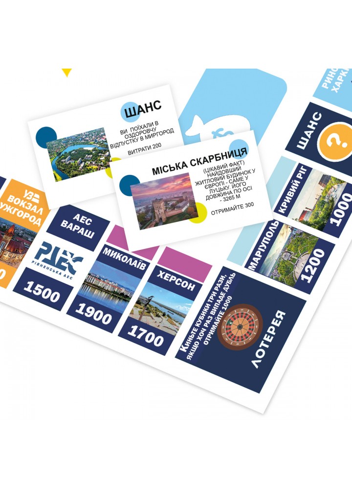 Настільна гра "Монополія твого міста" (010224) - FLIXPLAY Настільна гра "Монополія твого міста" (010224) - FLIXPLAY