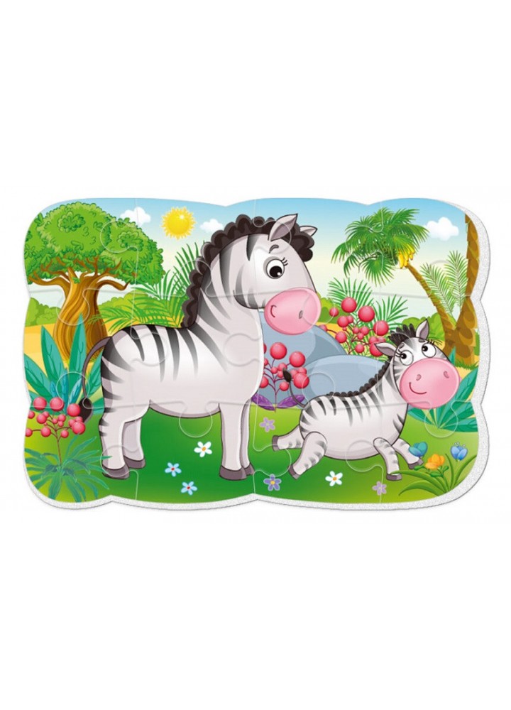 Пазли на магніті А5 "Зебрики" VT3205-75 - VLADI TOYS