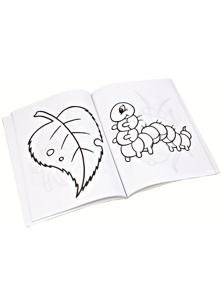 Велика книга розмальовок для малят - ПЕРО