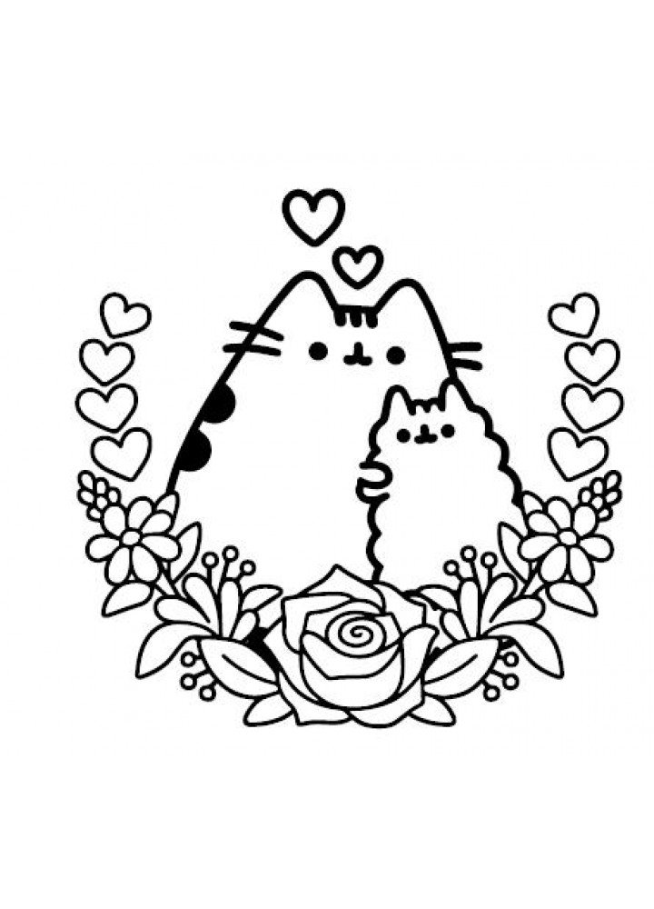 Мінірозмальовка Pusheen - АРТБУКС (123949)