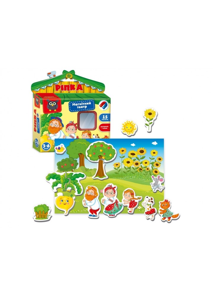 Магнітний театр "Ріпка" VT3206-29 / VLADI TOYS