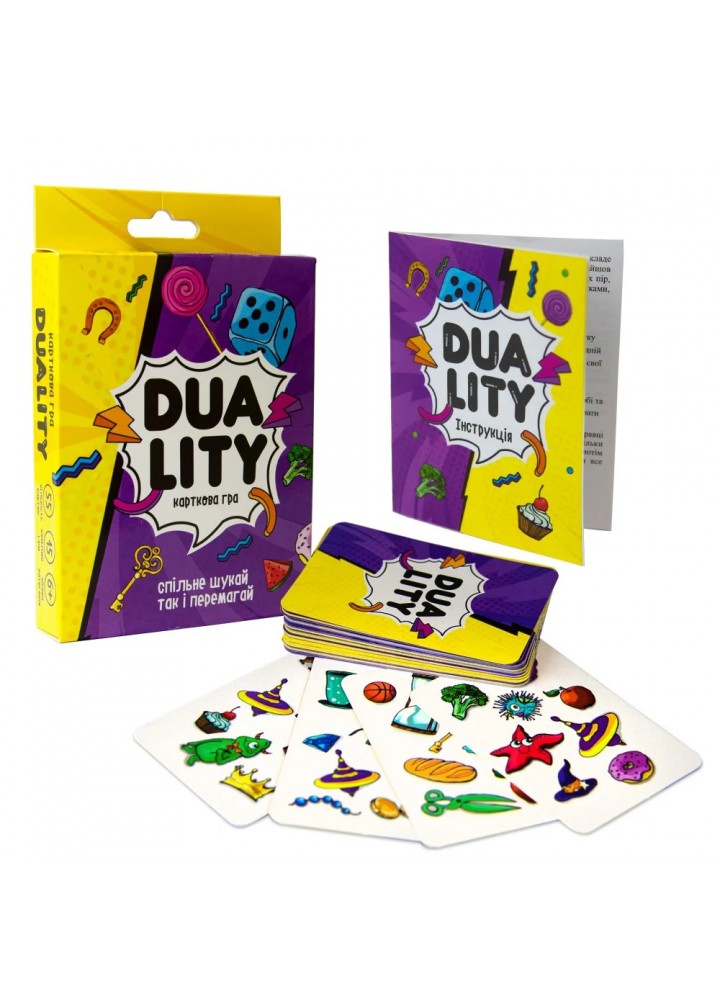 Настільна гра Strateg "Duality" (30958) Настільна гра Strateg "Duality" (30958)