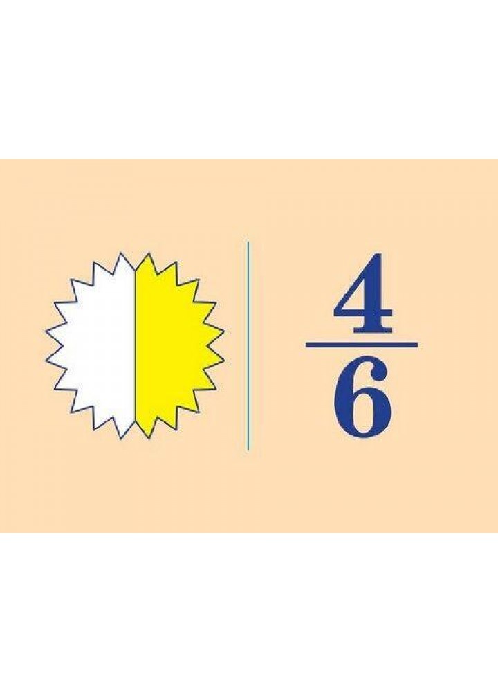 Дидактичні матеріали. Навчальне ДОМІНО. Дроби - ОСНОВА НУД017 (122072)
