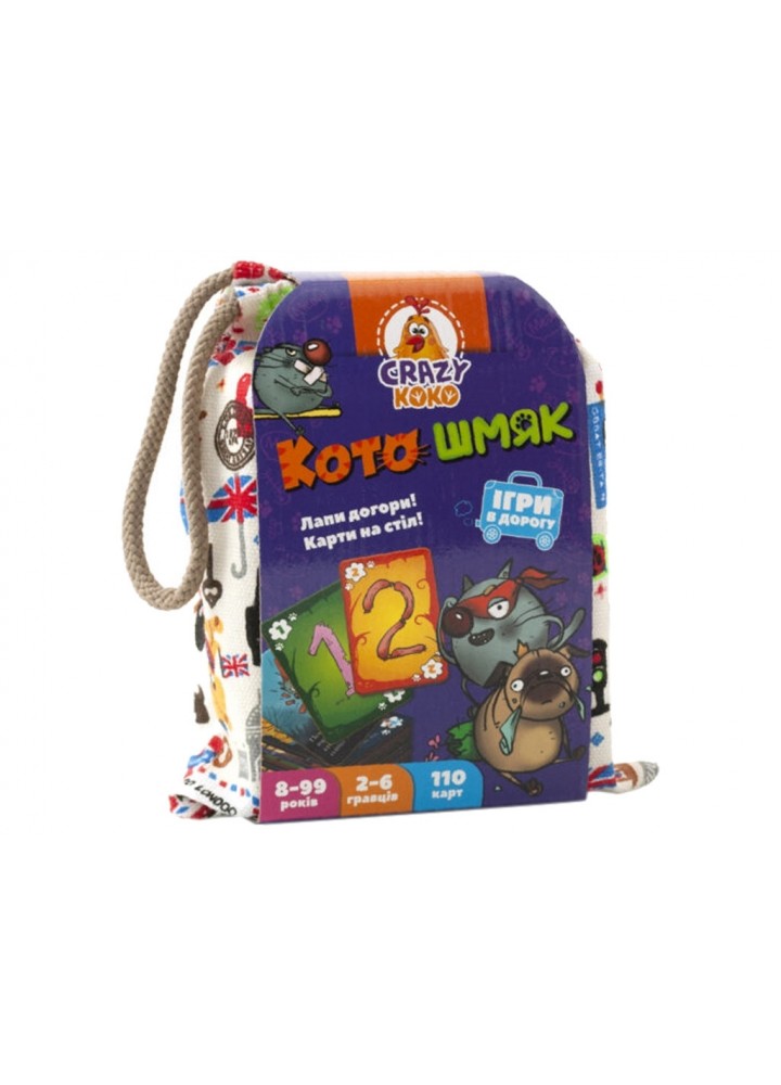 Гра в мішечку «Котошмяк» VT8077-09 / VLADI TOYS