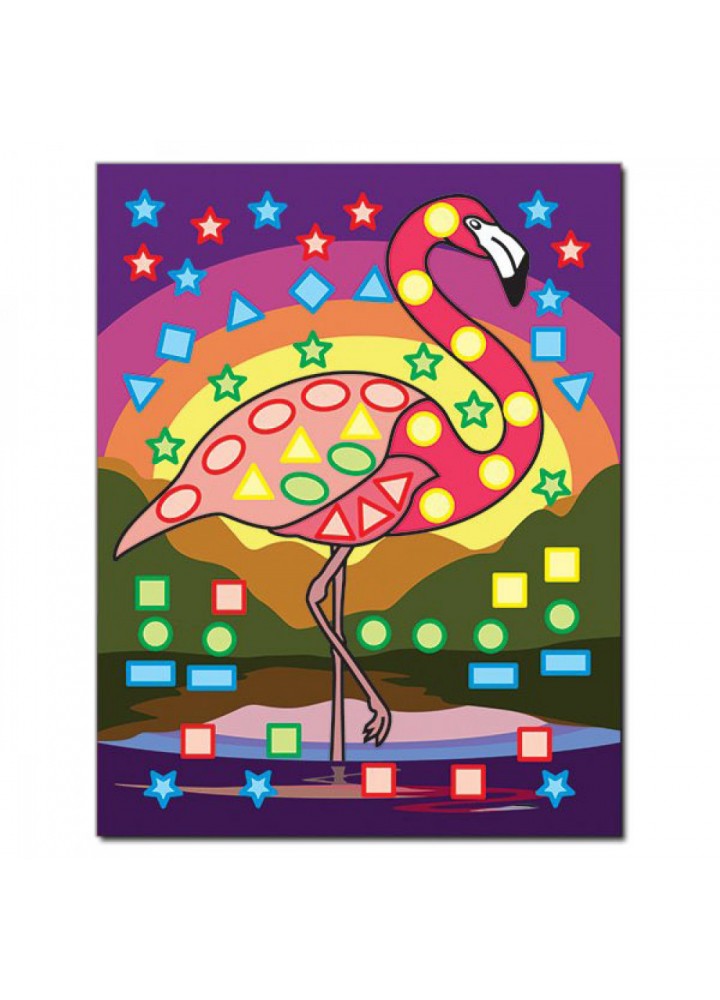 Чарівна мозаїка з наліпками. Колібрі. 9786175362129 Чарівна мозаїка з наліпками. Колібрі. 9786175362129