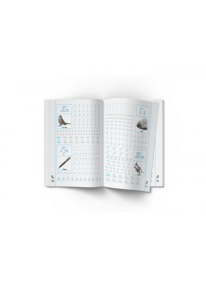 Прописи-тренажер. Українська мова. Пишемо по клітинкам / КРИСТАЛ БУК