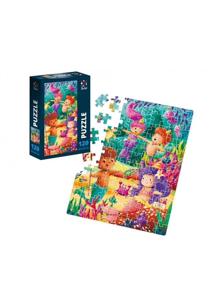 Пазли "Підводна вечірка" 120 деталей DT100-21 - VLADI TOYS