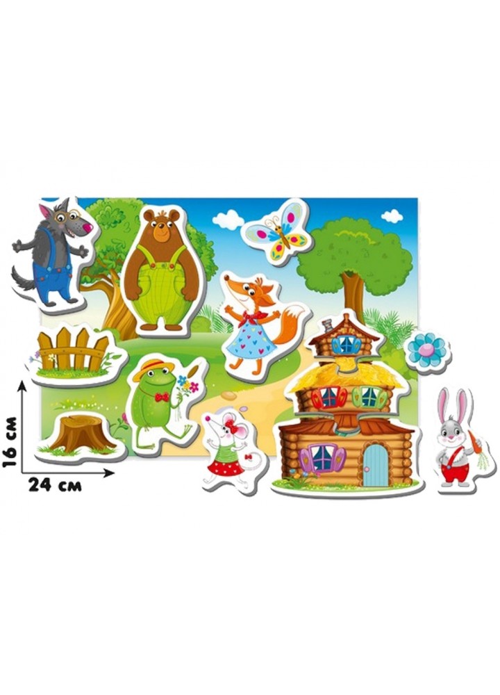 Магнітний театр «Теремок» VT3206-50 / VLADI TOYS