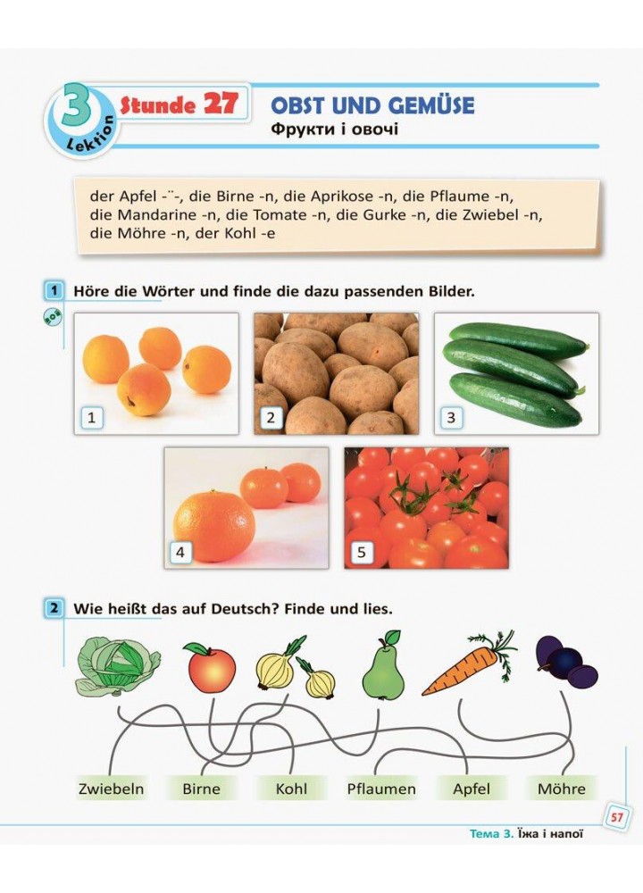 Німецька мова, 5 кл., Підручник 5(5) кл. "Deutsch lernen ist super!" + ДИСК - Сотнікова С.І. - РАНОК (117422)