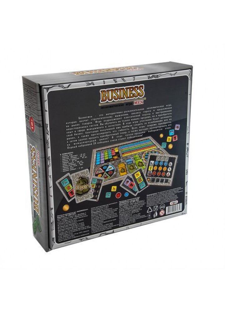 Настільна гра Strateg Business men економічна англійською мовою (30515)