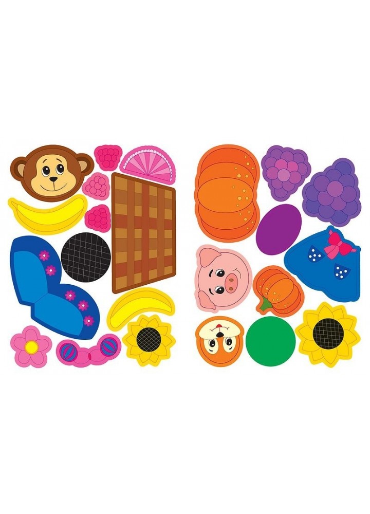 Наліпки-аплікації для малят. Білочка - Смирнова К. В. - УЛА (104833) Наліпки-аплікації для малят. Білочка - Смирнова К. В. - УЛА (104833)