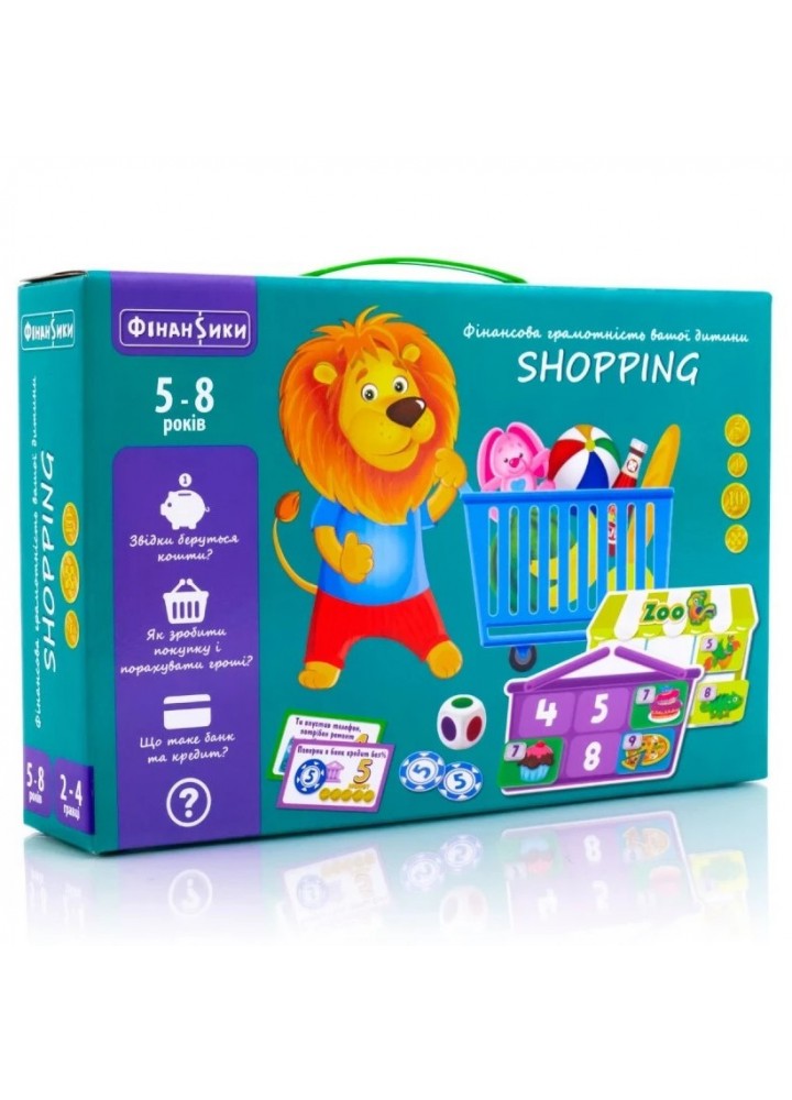Гра настільна «Граємо у крамничку» VT2312-06 - VLADI TOYS