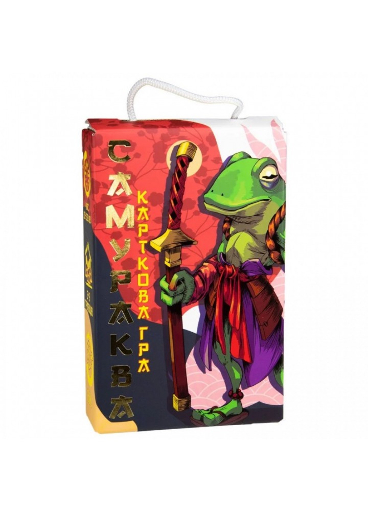 Настільна гра Strateg "Самураква" карткова (30239)