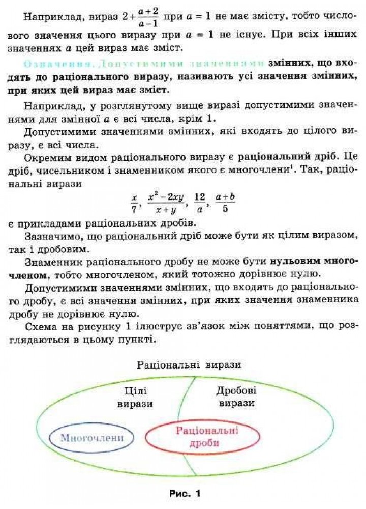 Алгебра, 8 кл., Підручник - Мерзляк А.Г. - Гімназія (107193)