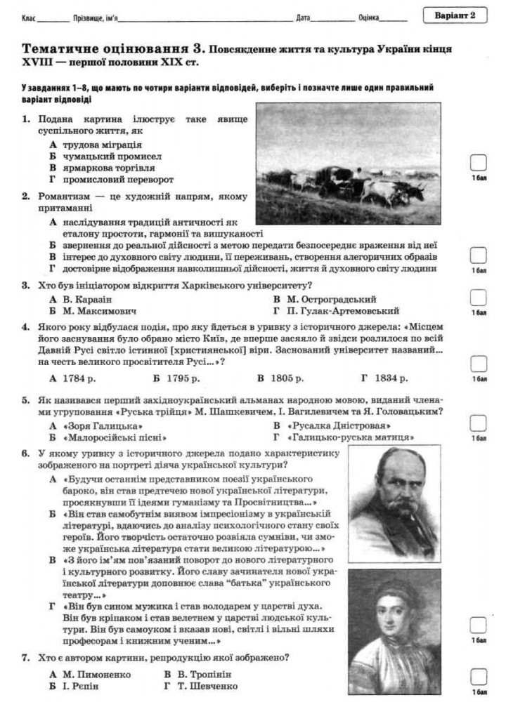 Історія України. Всесвітня історія, 9 кл., Зошит для поточного та тематичного оцінювання - Коніщева С.Є. - ПЕТ (110819)