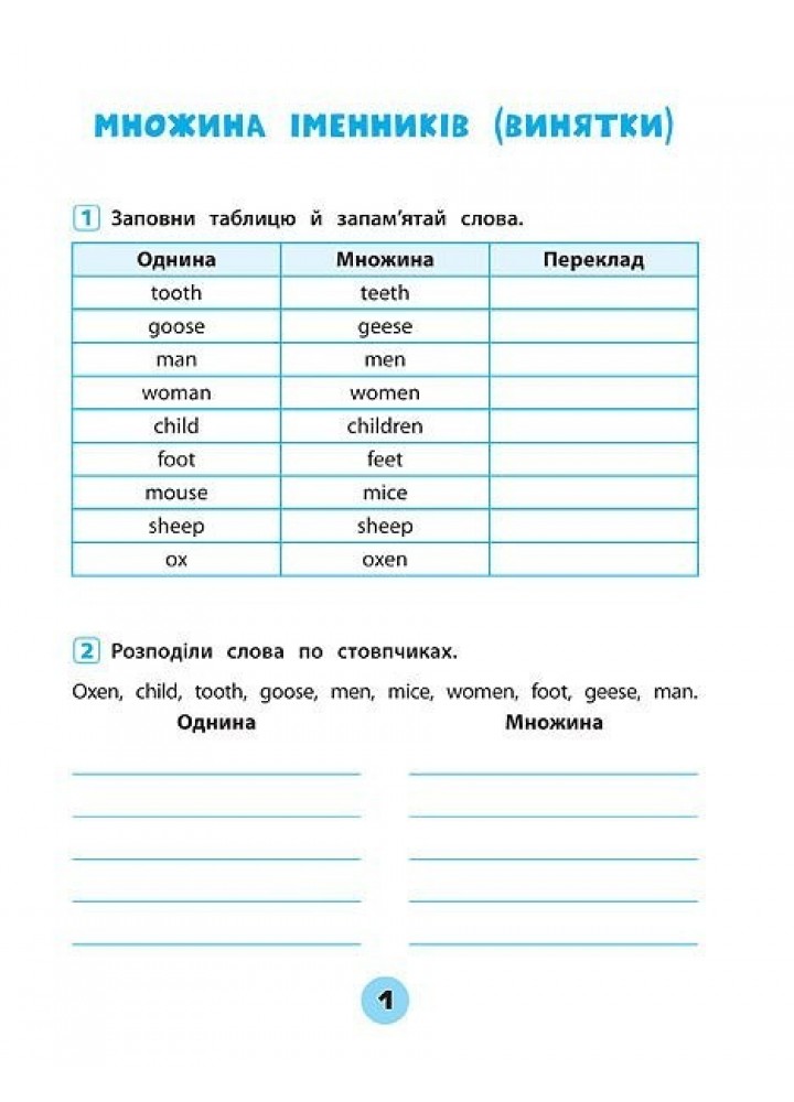 Тренувалочка. Англійська мова. 3 клас. Зошит практичних завдань - Чіміріс Ю. В. - УЛА (103995)