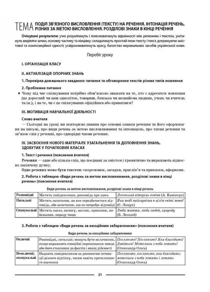 Мій конспект. Українська мова. 5 клас. І семестр - Куцінко О.Г. - ОСНОВА (123817)