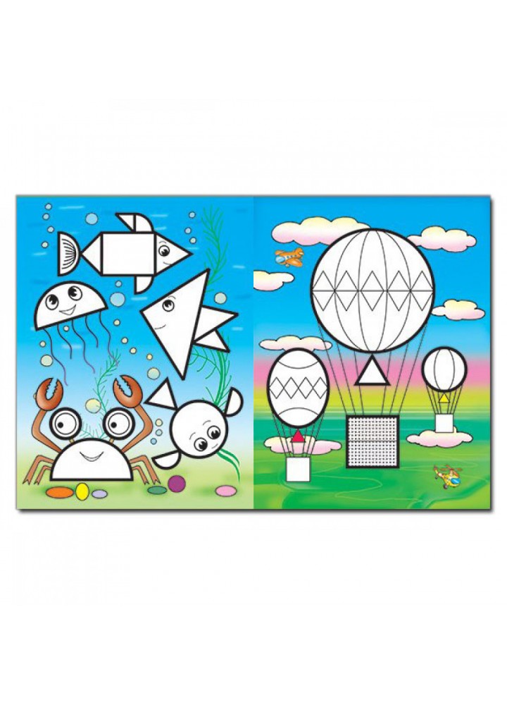 Мозаїка для малюків з наліпками. Зайчик. 9786175363270