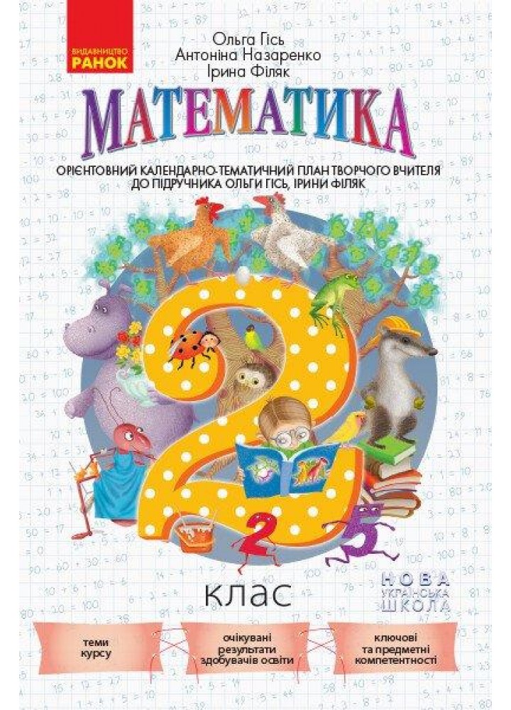 Математика, 2 кл., КТП до підруч. Гісь - РАНОК (117401)