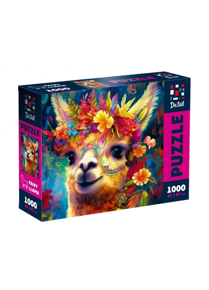 Пазли "Чарівна лама" 1000 деталей DT1000-11 - VLADI TOYS