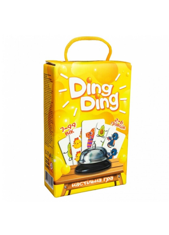 Настільна гра Strateg "Ding ding" (30324)