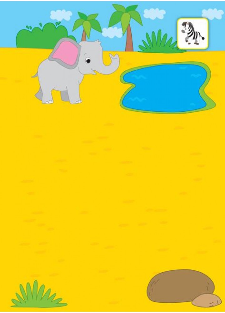 Перші наліпки. Р-р-р! В Африці - Смирнова К. В. - УЛА (106920) Перші наліпки. Р-р-р! В Африці - Смирнова К. В. - УЛА (106920)